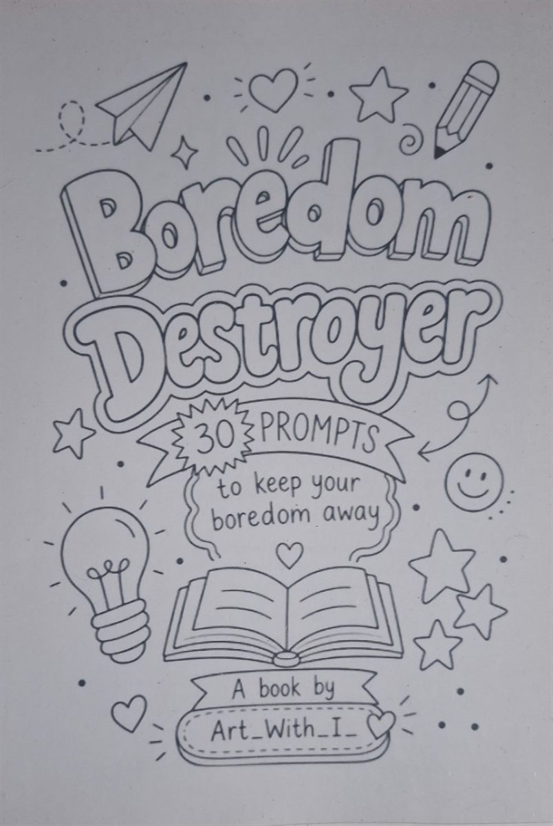 Cover of the Boredom Destroyer activity book